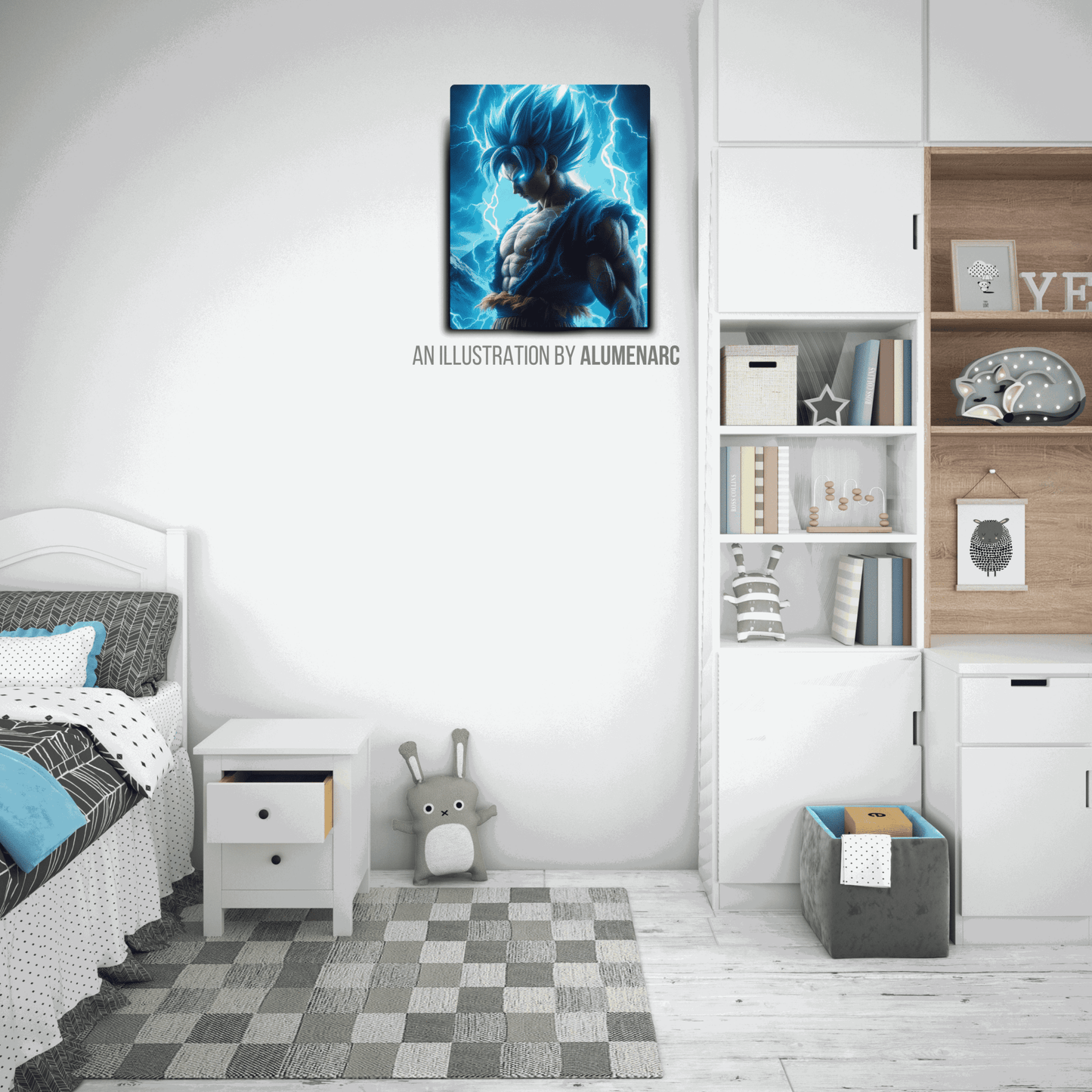 A034-G Metal Poster by Alumenarc