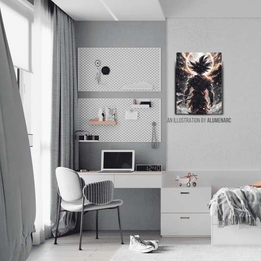 A048-G Metal Poster by Alumenarc