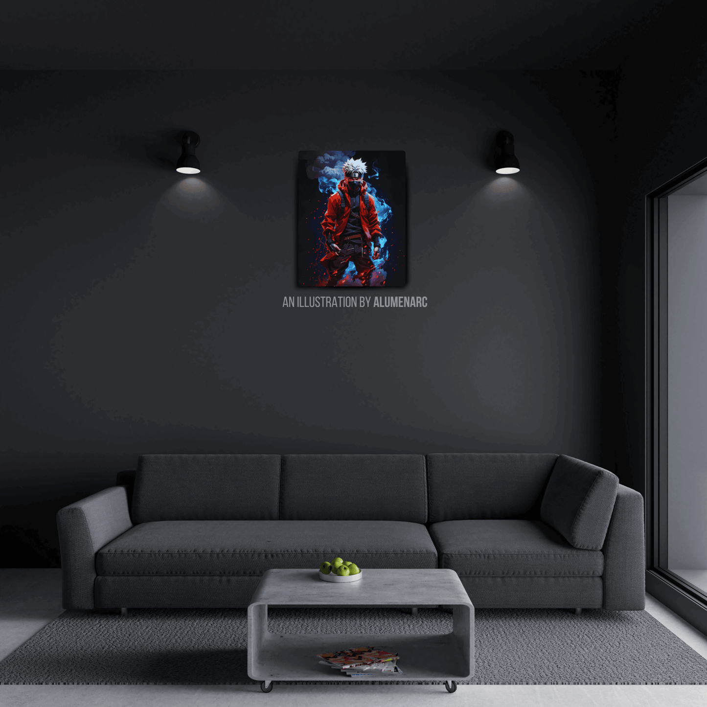 A078-N Metal Poster by Alumenarc