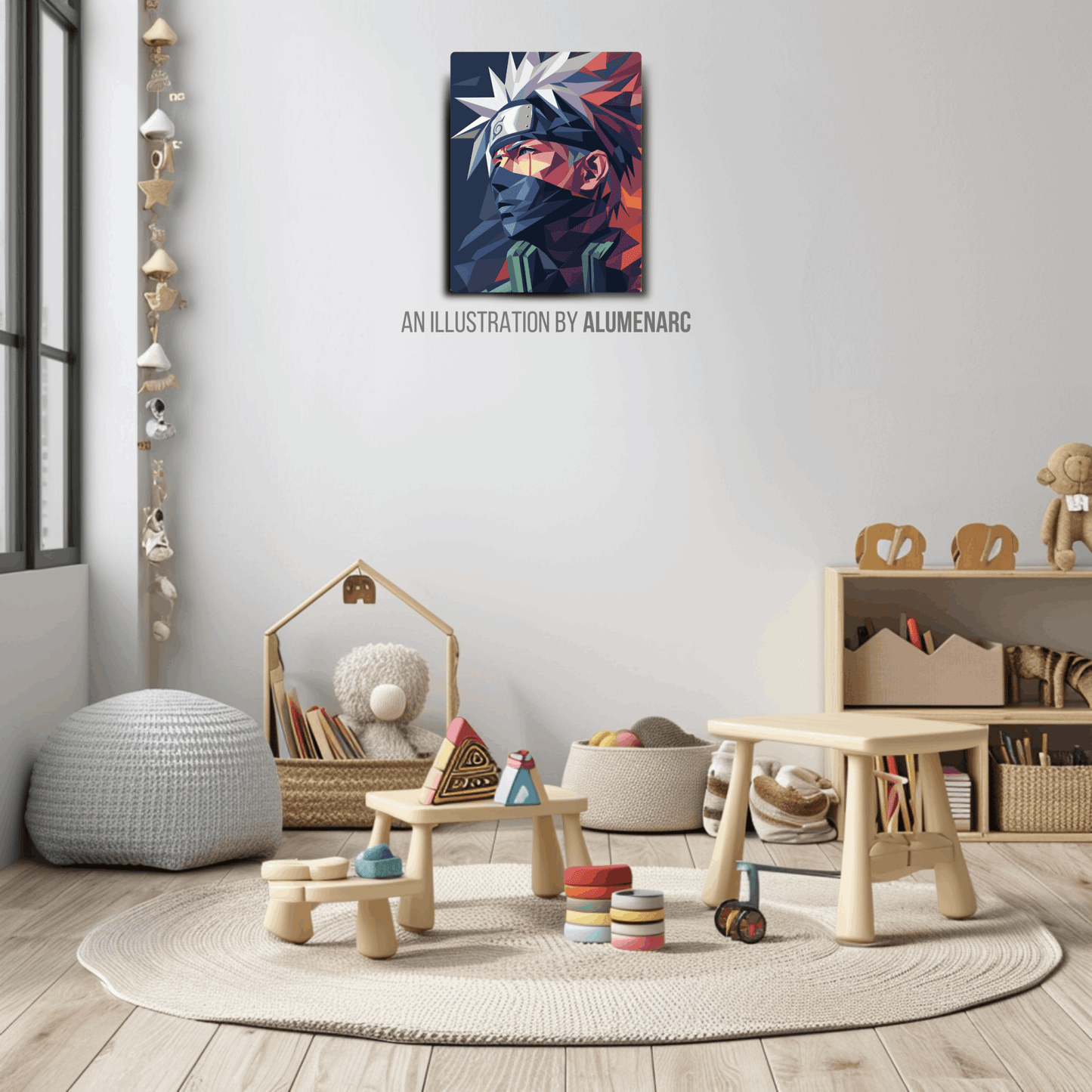 ACA073-N Metal Poster by Alumenarc