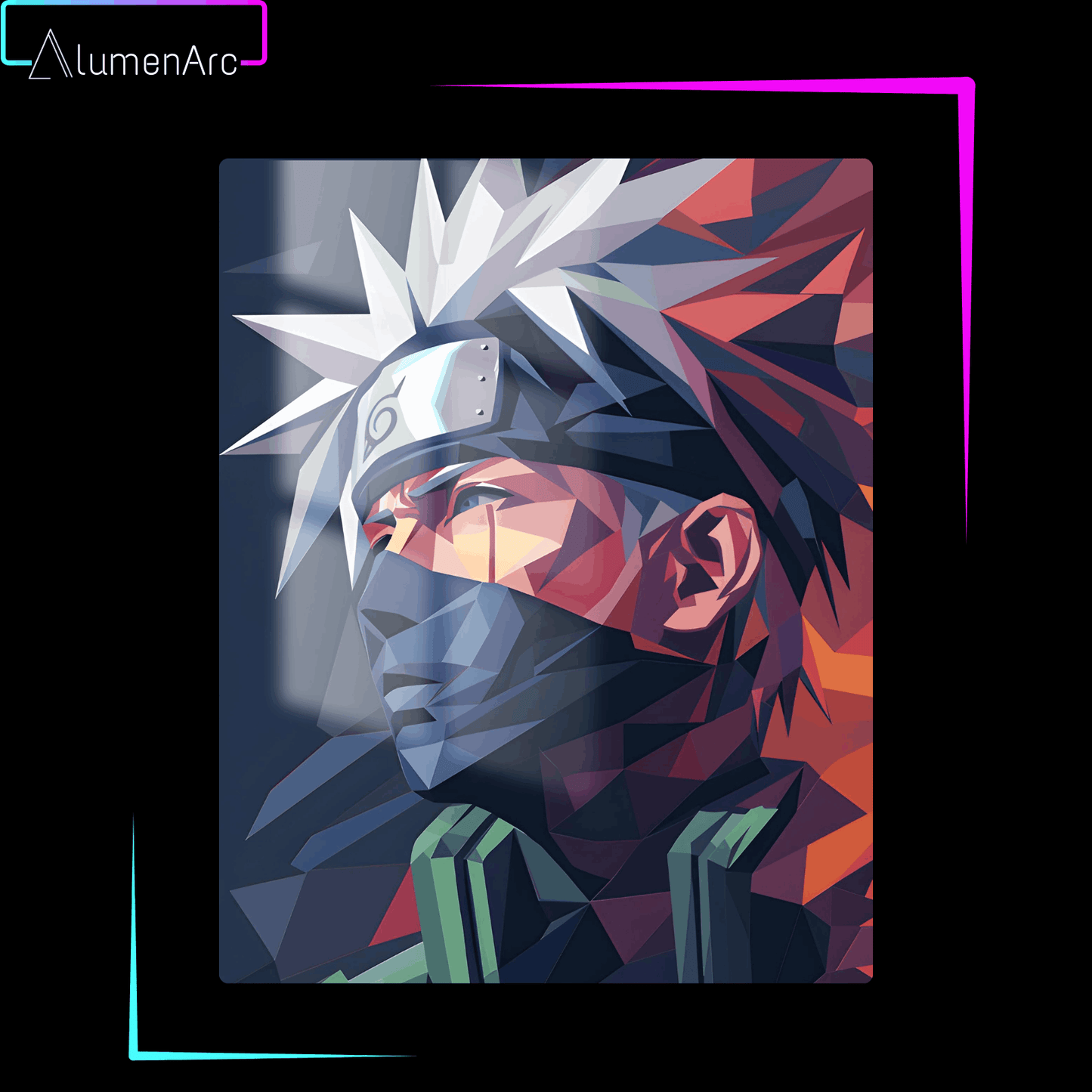 ACA073-N Metal Poster by Alumenarc