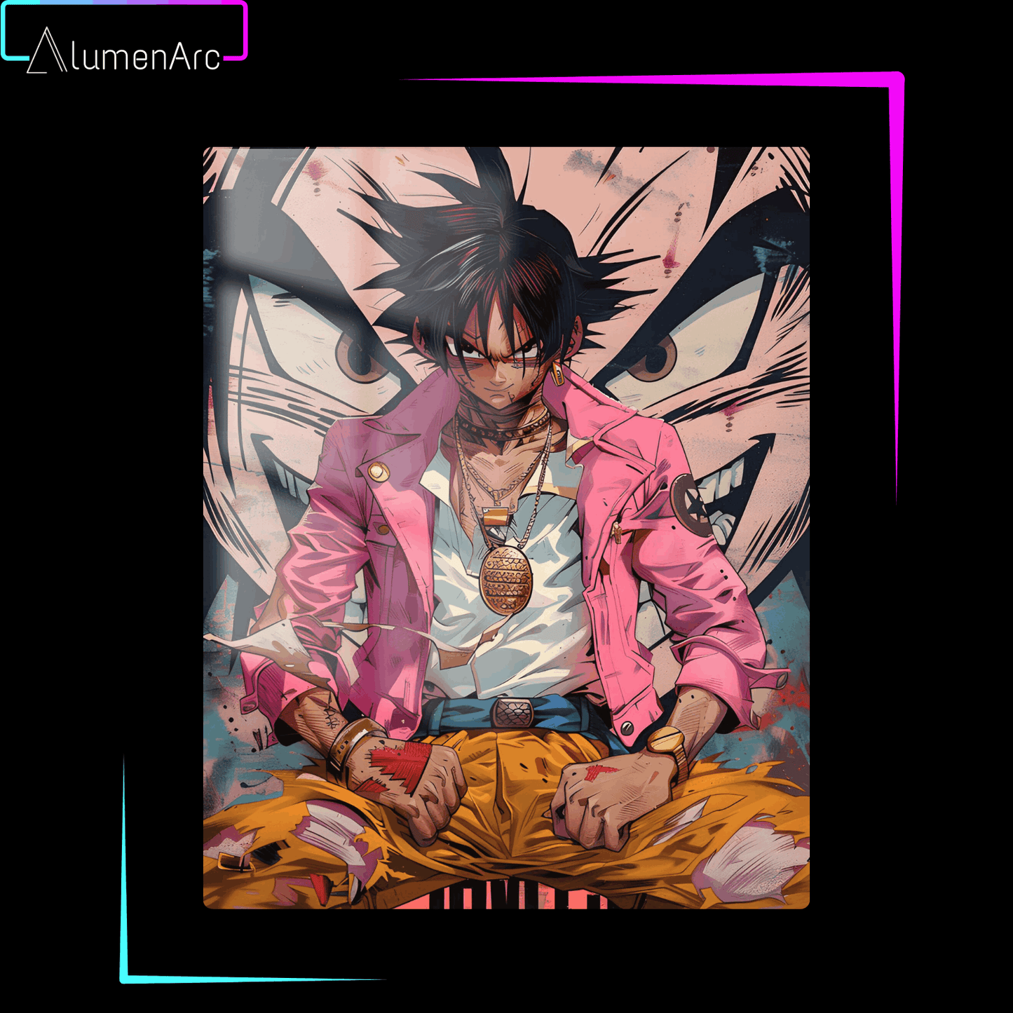 ACA074-OP Metal Poster by Alumenarc