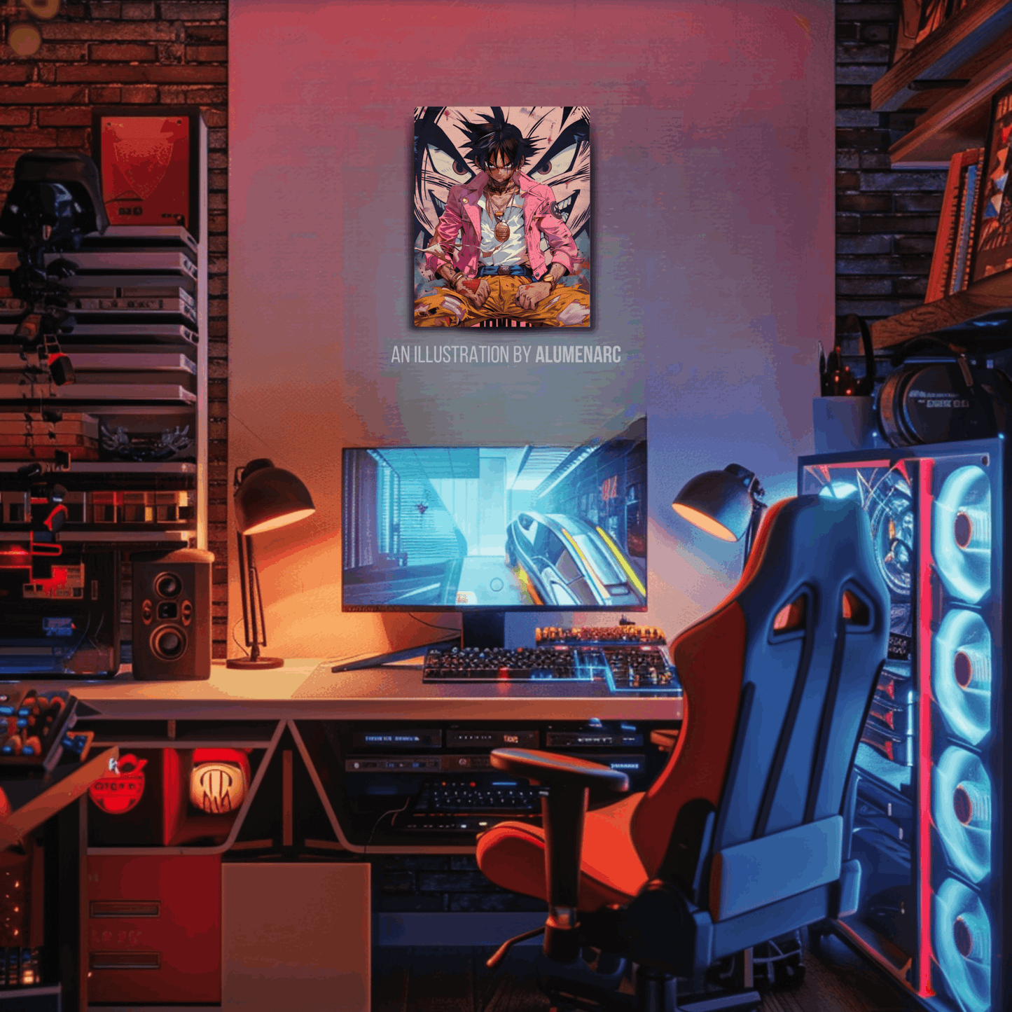 ACA074-OP Metal Poster by Alumenarc