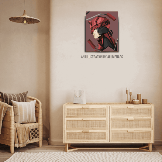 C058-DD Metal Poster by Alumenarc