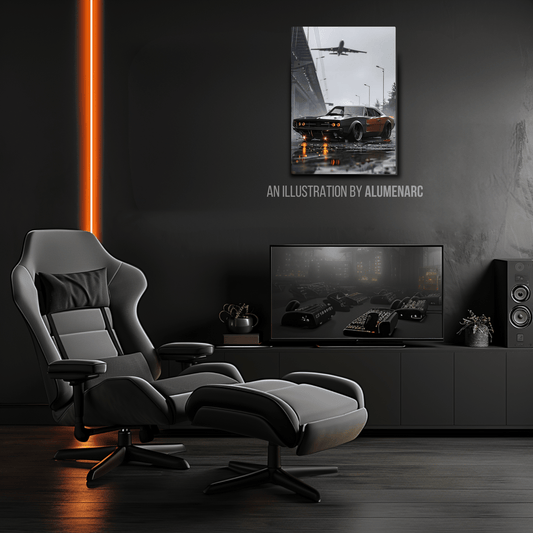 C062-MC Metal Poster by Alumenarc