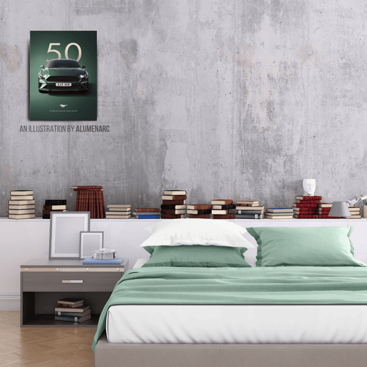 C075 - Car Metal Poster by Alumenarc