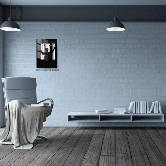 CA021-IK Metal Poster by Alumenarc