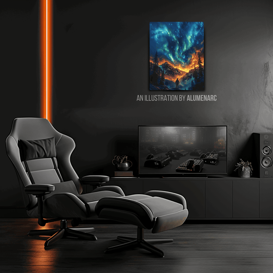 CA064-SE Metal Poster by Alumenarc