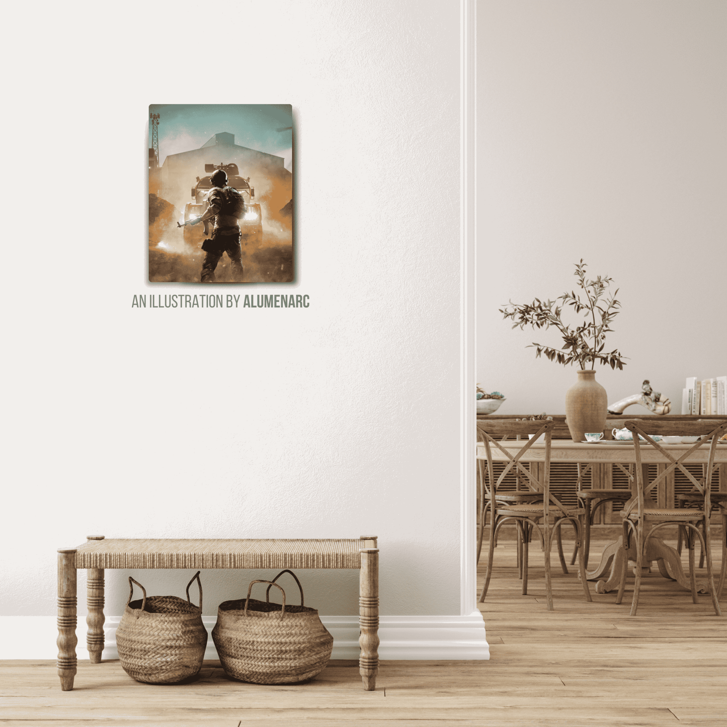 G014-P Metal Poster by Alumenarc