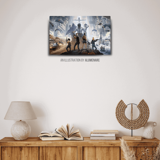 G015-P Metal Poster by Alumenarc