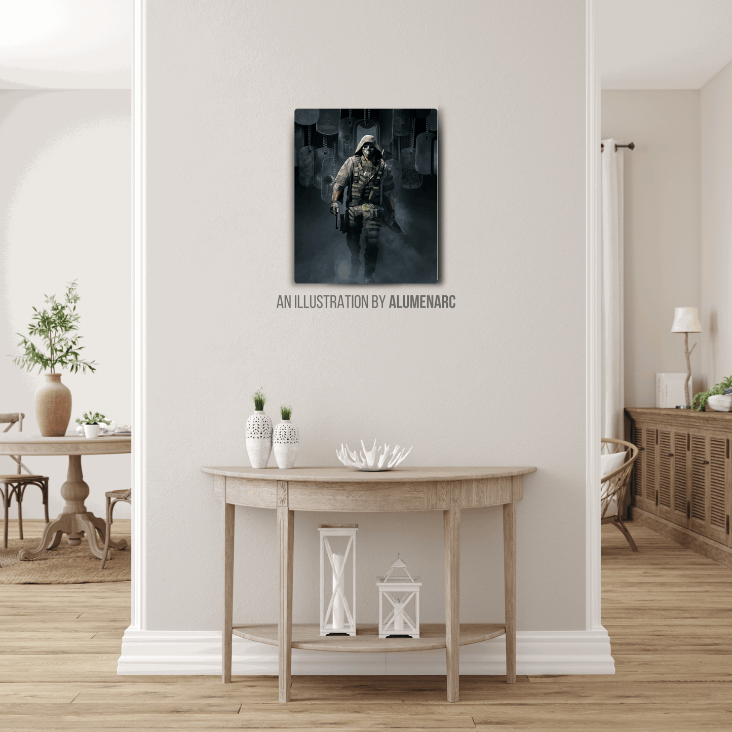 G050-COD Metal Poster by Alumenarc