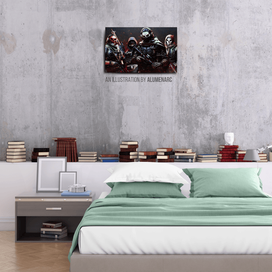 G089-COD Metal Poster by Alumenarc