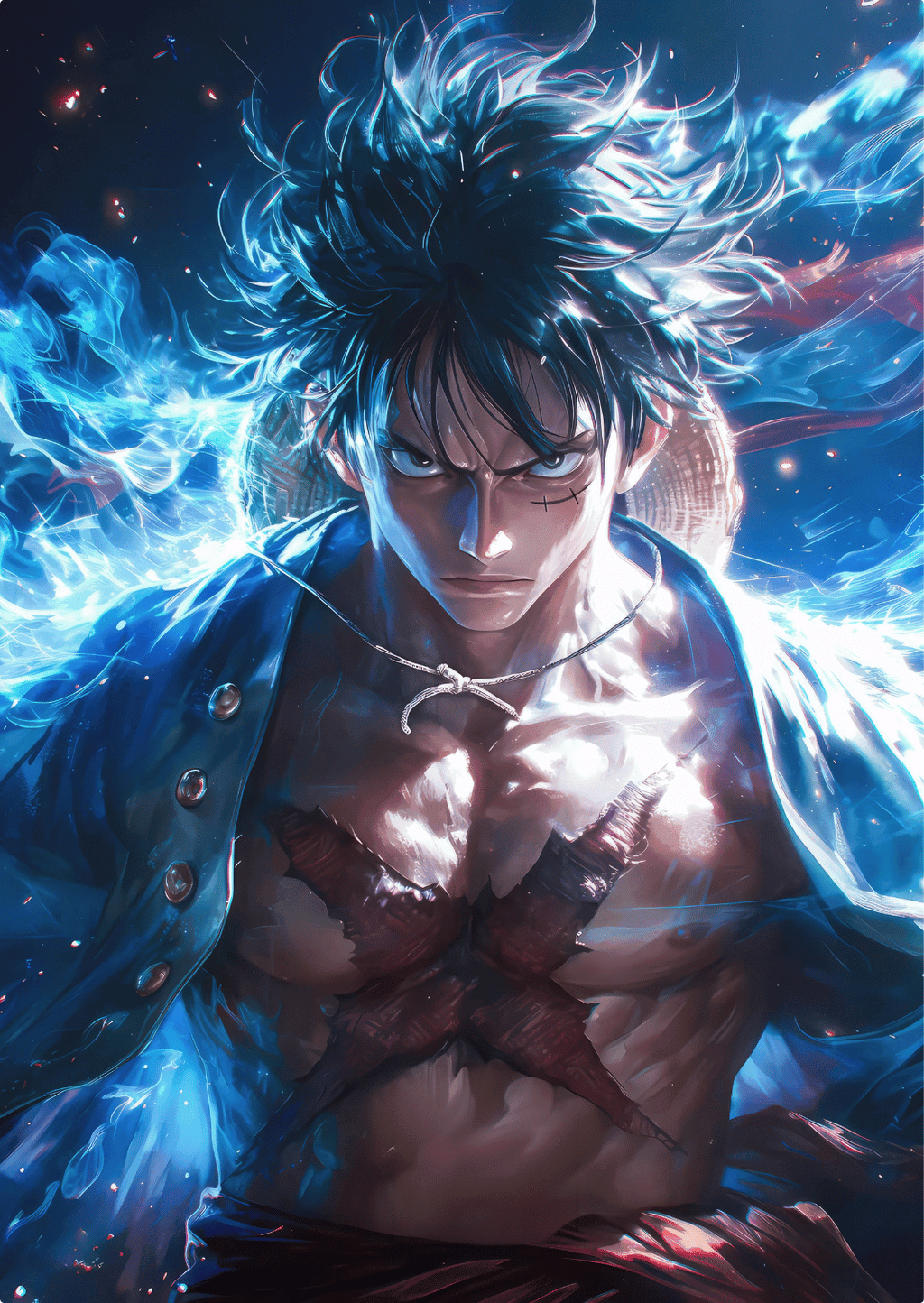 A017 - OP Metal Poster by Alumenarc