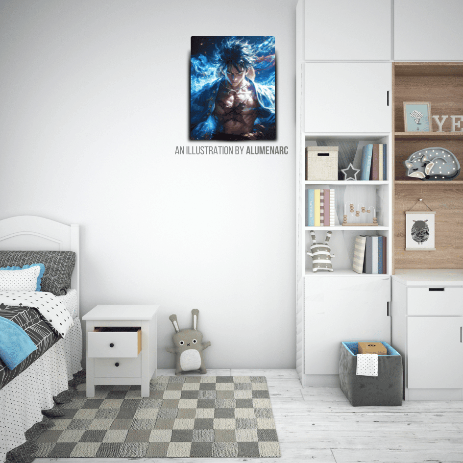 A017 - OP Metal Poster by Alumenarc