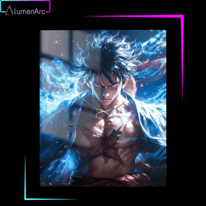 A017-OP Metal Poster by Alumenarc