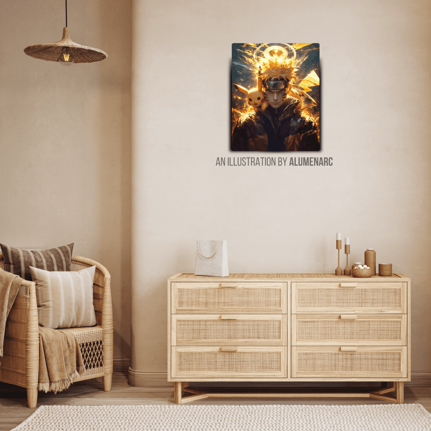 A020-N&P Metal Poster by Alumenarc