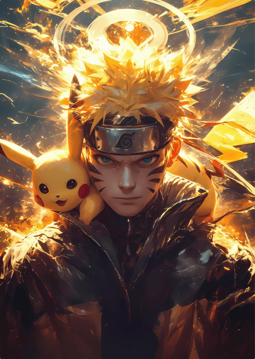 A020 - N&P Metal Poster by Alumenarc