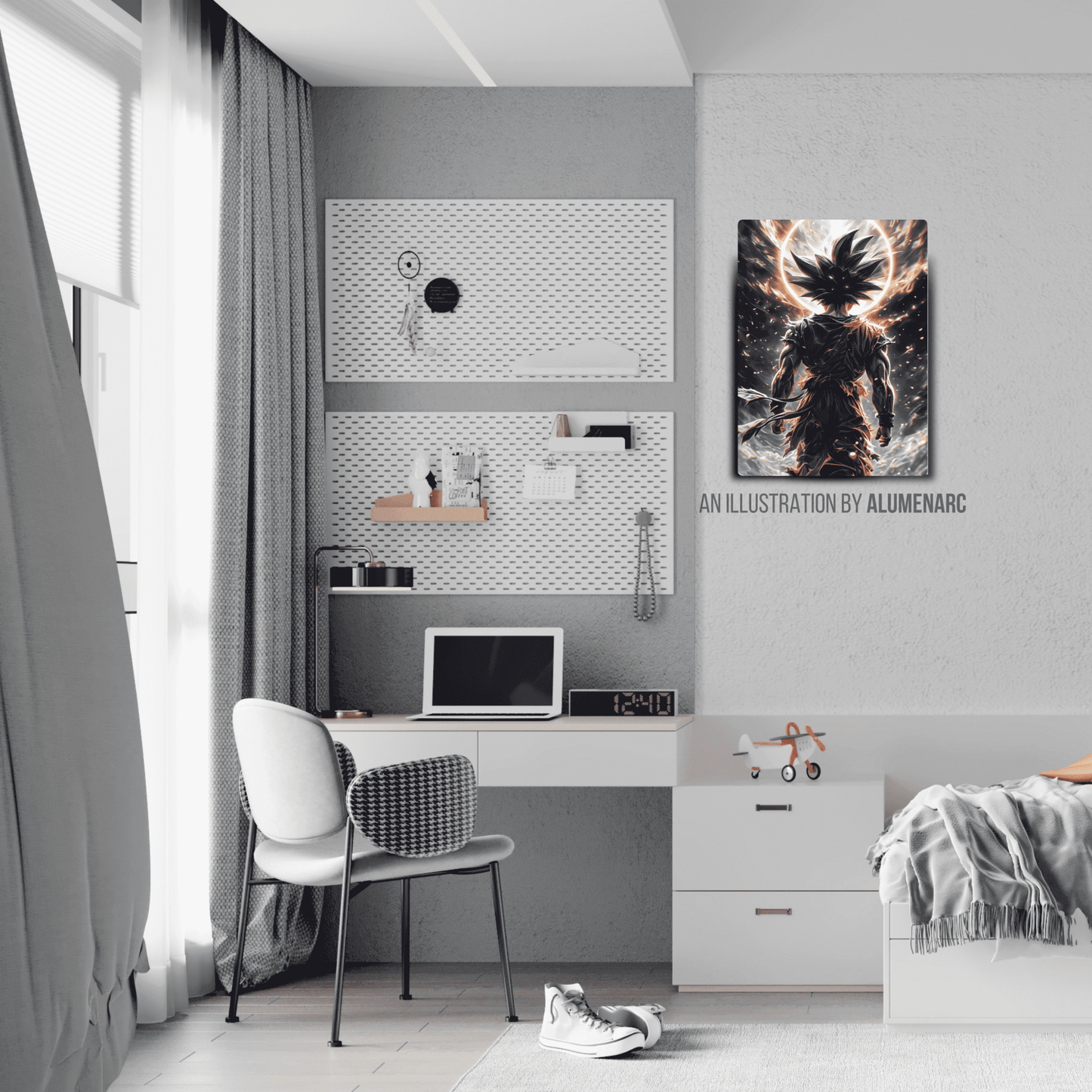 A048-G Metal Poster by Alumenarc