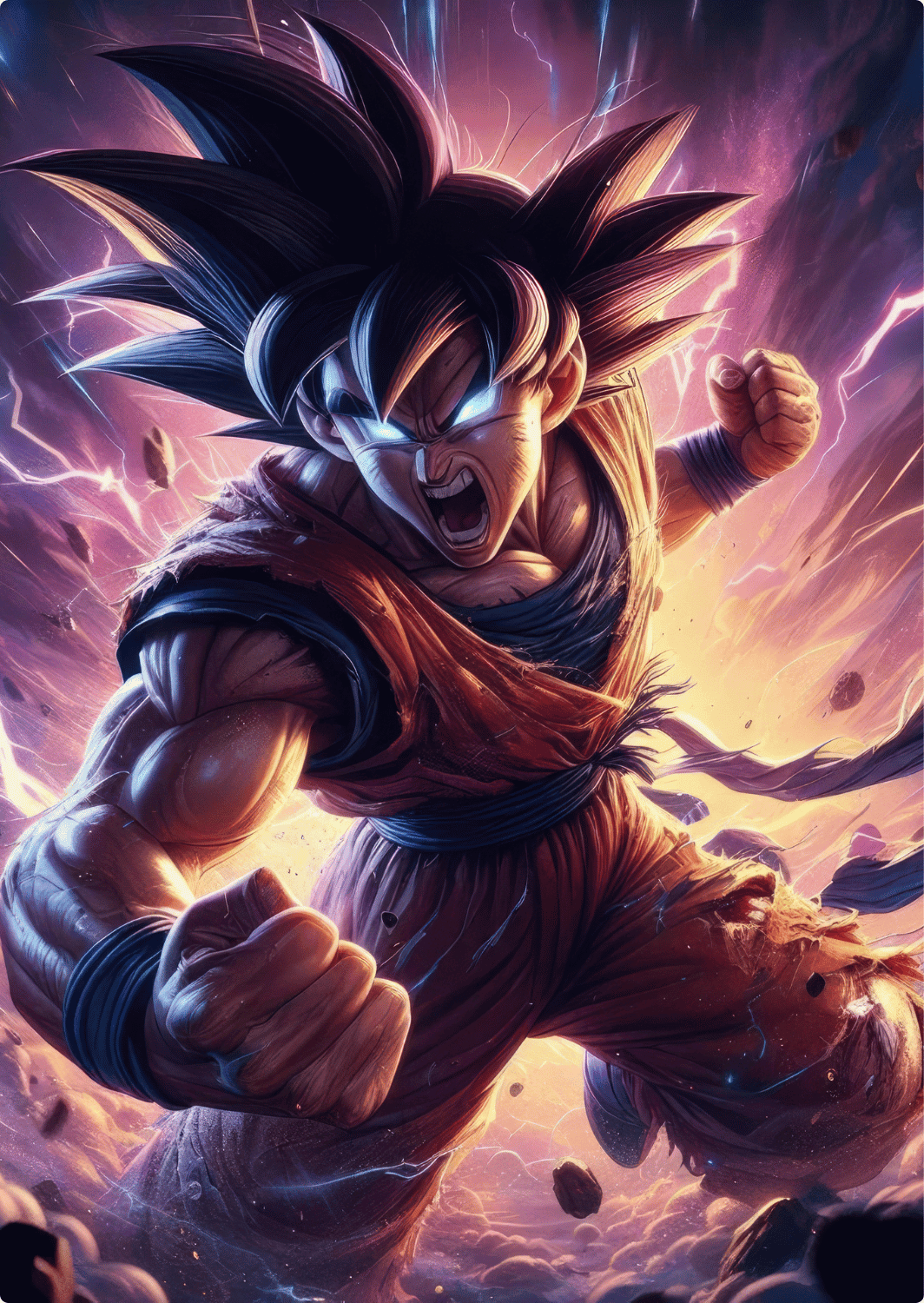 A076 - G Metal Poster by Alumenarc