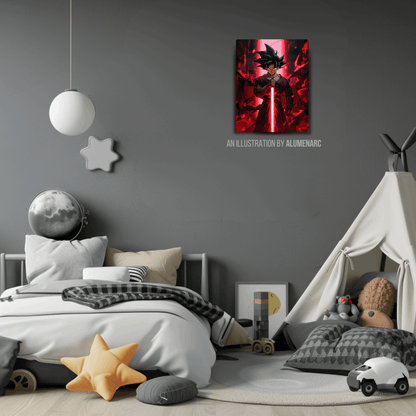 A077-G Metal Poster by Alumenarc