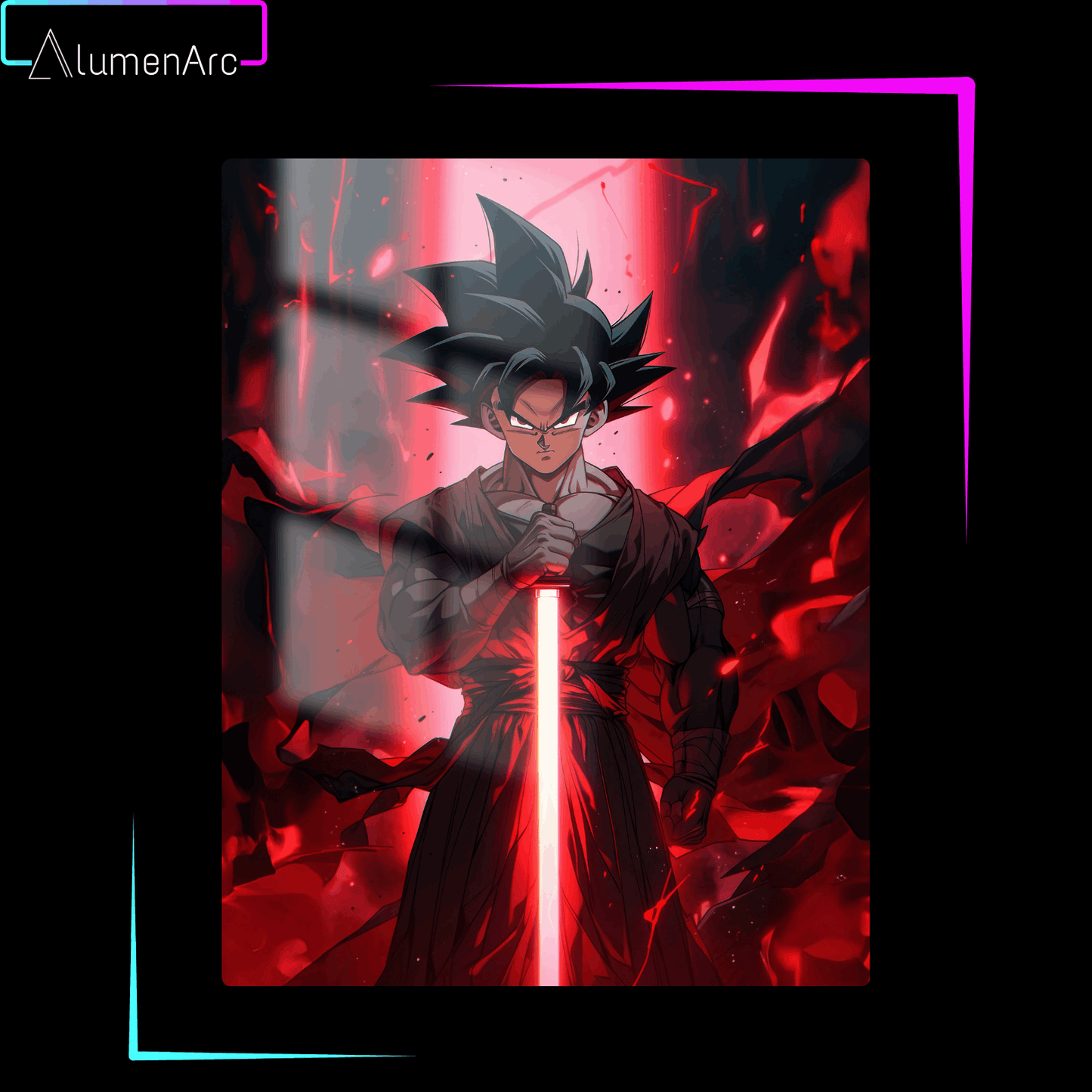 A077-G Metal Poster by Alumenarc