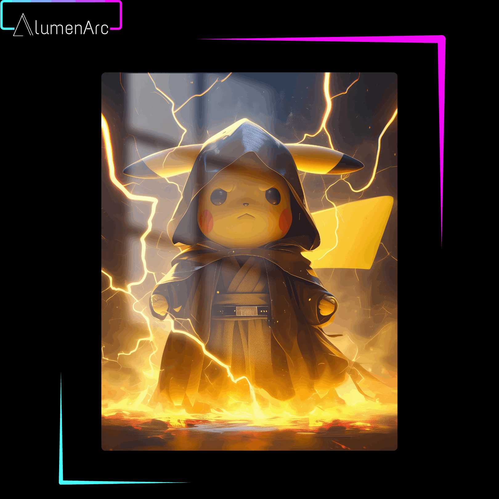 A082-P Metal Poster by Alumenarc