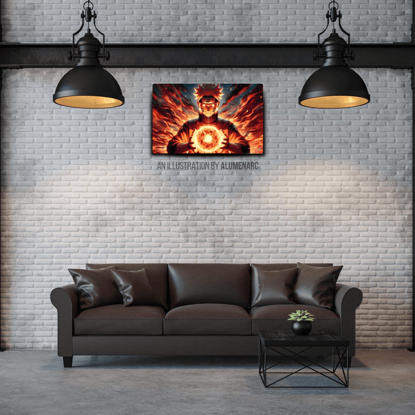 A085-N Metal Poster by Alumenarc