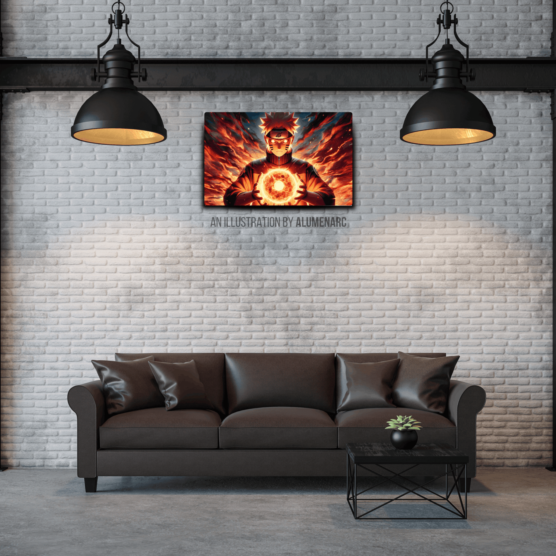 A085-N Metal Poster by Alumenarc