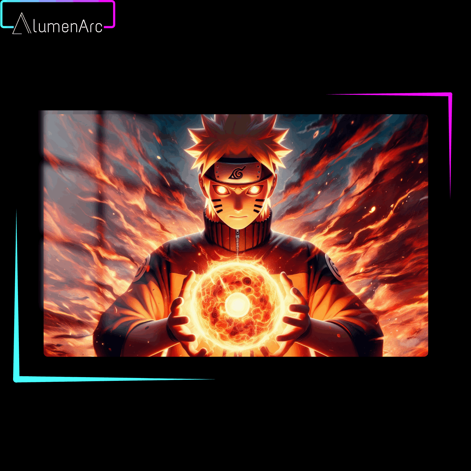 A085-N Metal Poster by Alumenarc