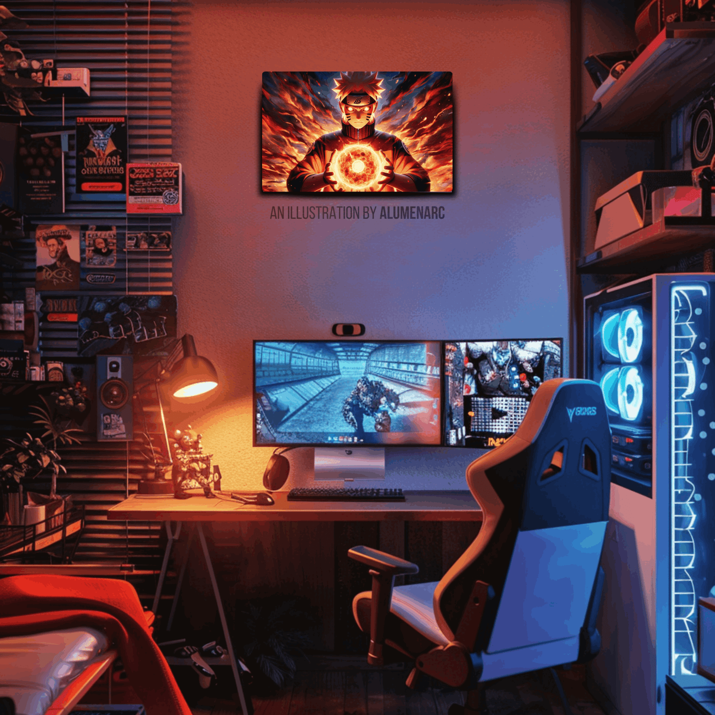 A085-N Metal Poster by Alumenarc