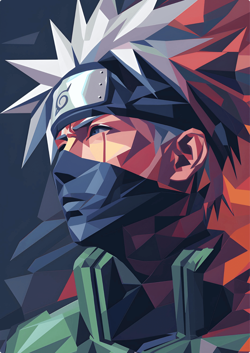 ACA073 - N Metal Poster by Alumenarc