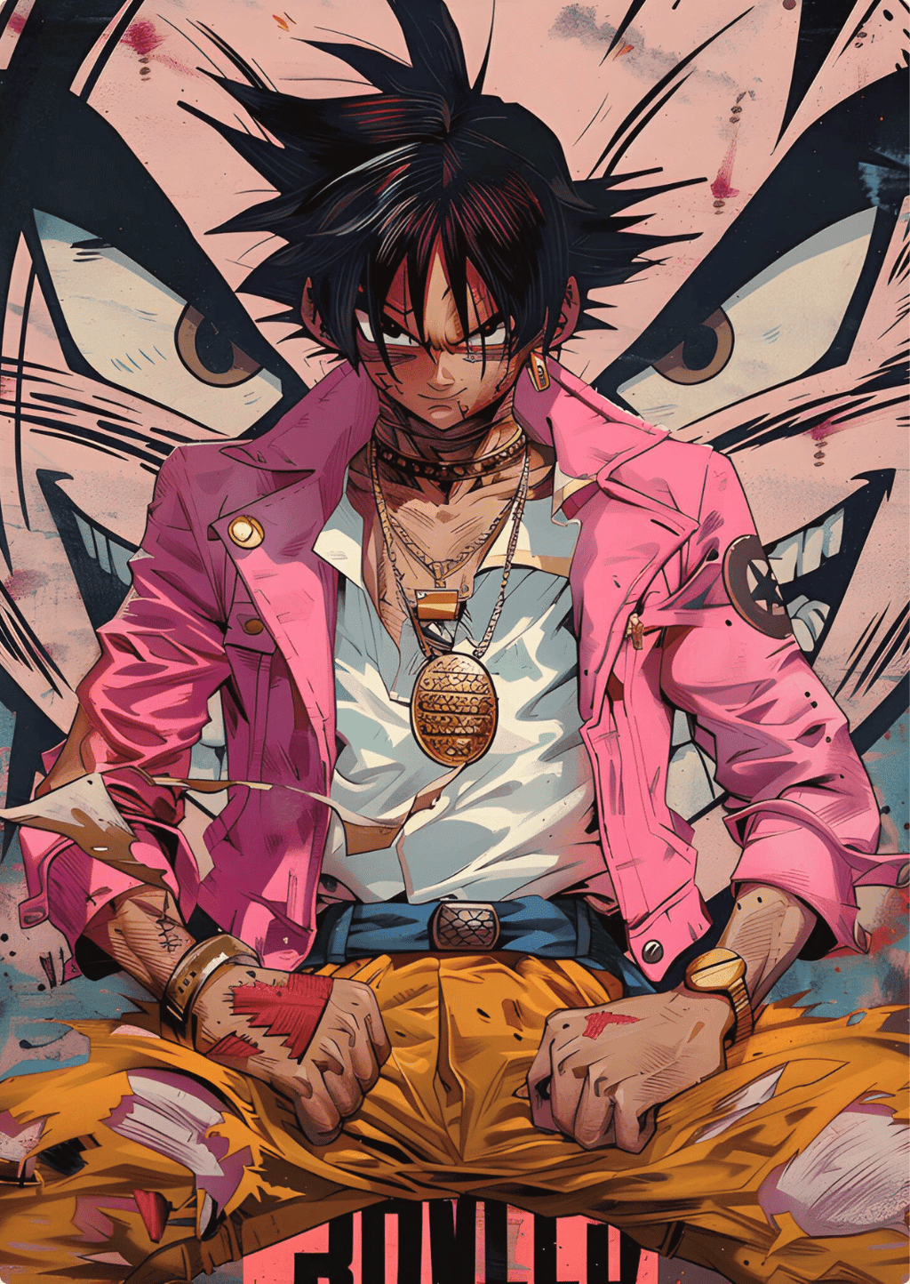 ACA074 - OP Metal Poster by Alumenarc