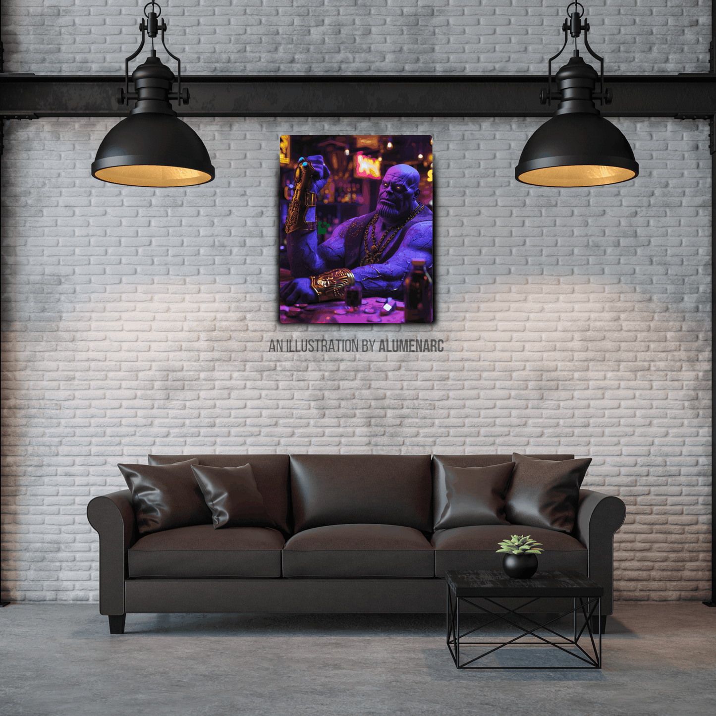 C005-T Metal Poster by Alumenarc