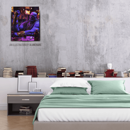 C005 - T Metal Poster by Alumenarc