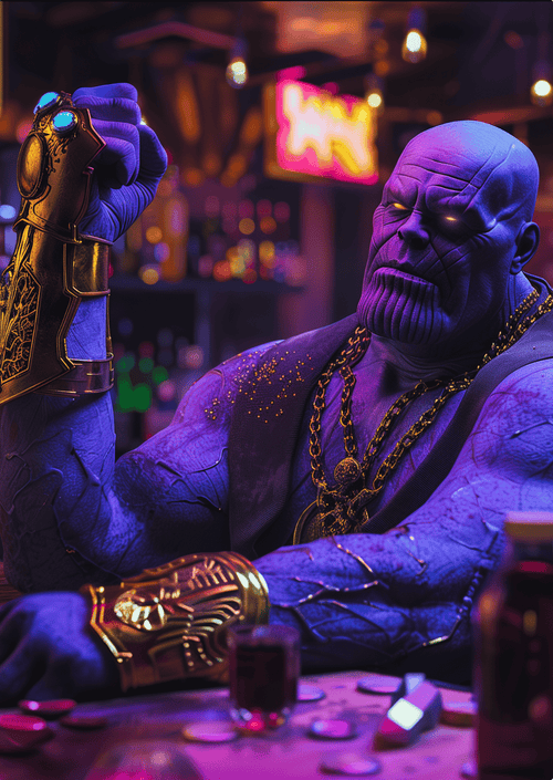 C005 - T Metal Poster by Alumenarc