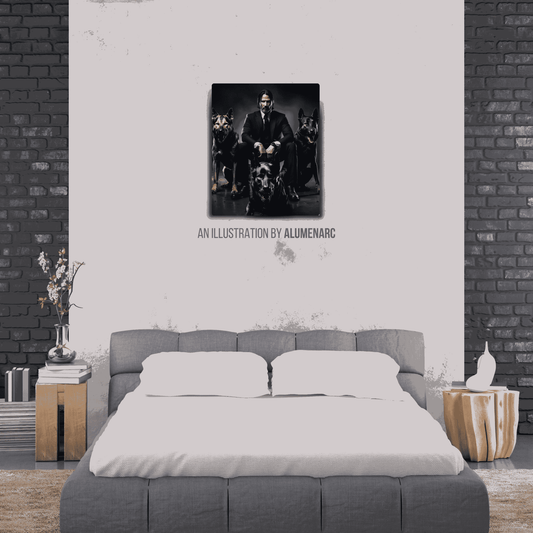 C032-JW Metal Poster by Alumenarc