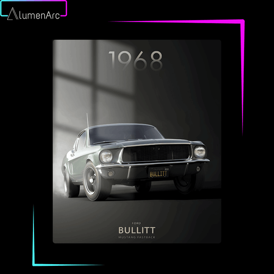 C046-Bullit68 Metal Poster by Alumenarc