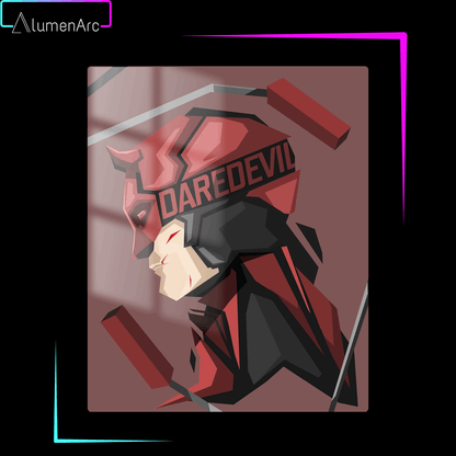 C058-DD Metal Poster by Alumenarc