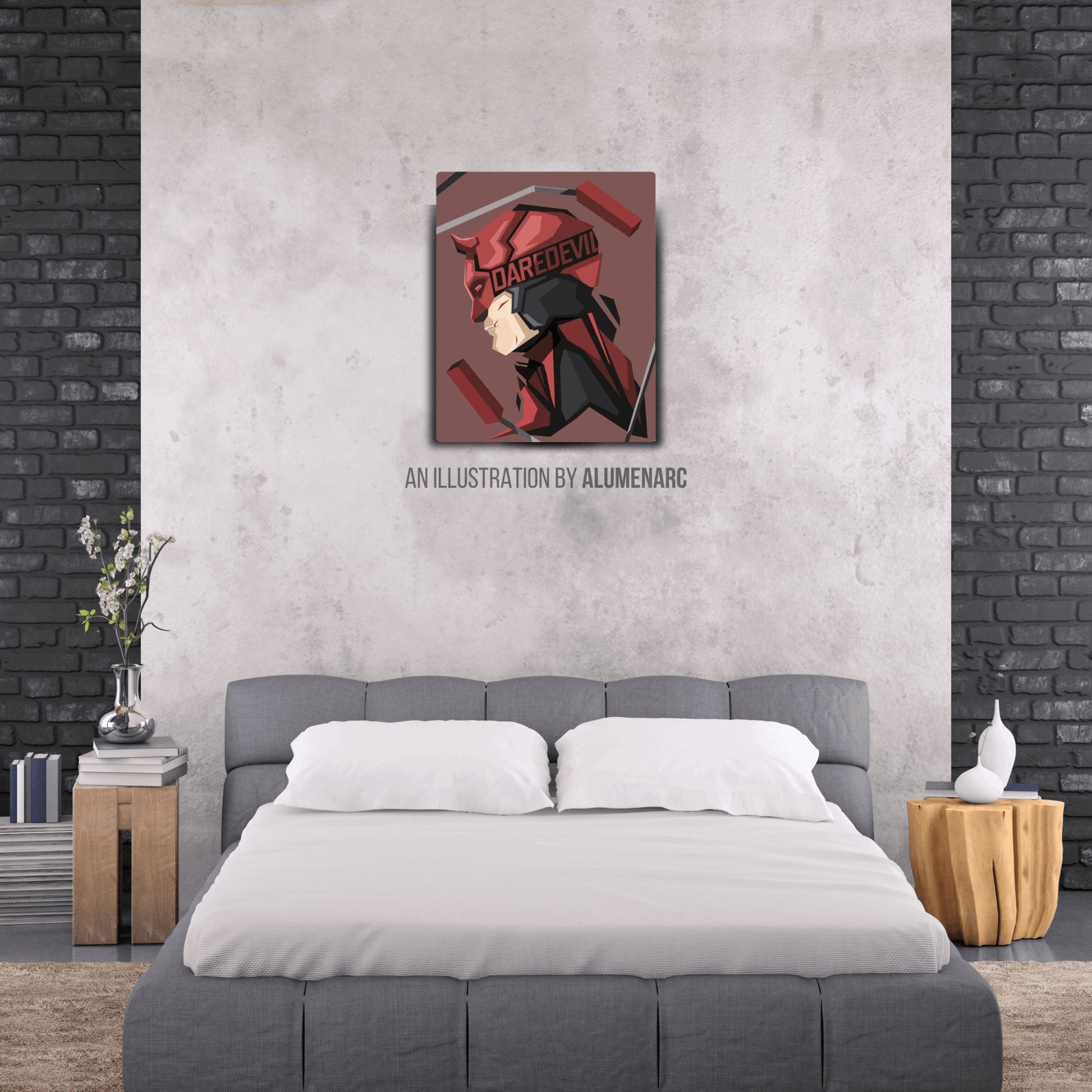 C058-DD Metal Poster by Alumenarc