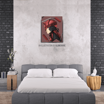 C058-DD Metal Poster by Alumenarc