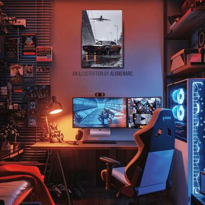 C062-MC Metal Poster by Alumenarc