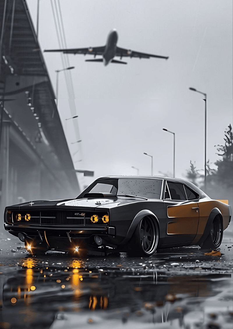 C062 - MC Metal Poster by Alumenarc