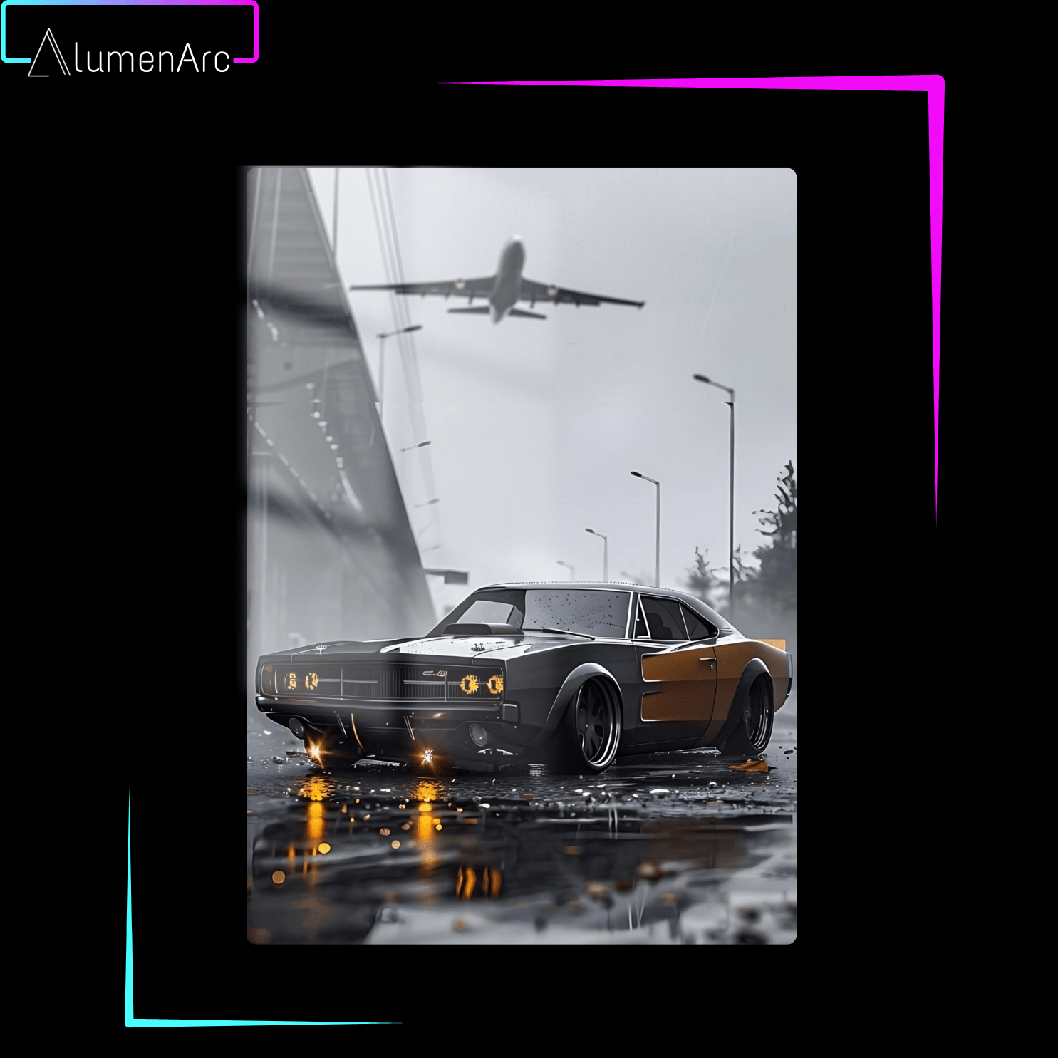 C062-MC Metal Poster by Alumenarc