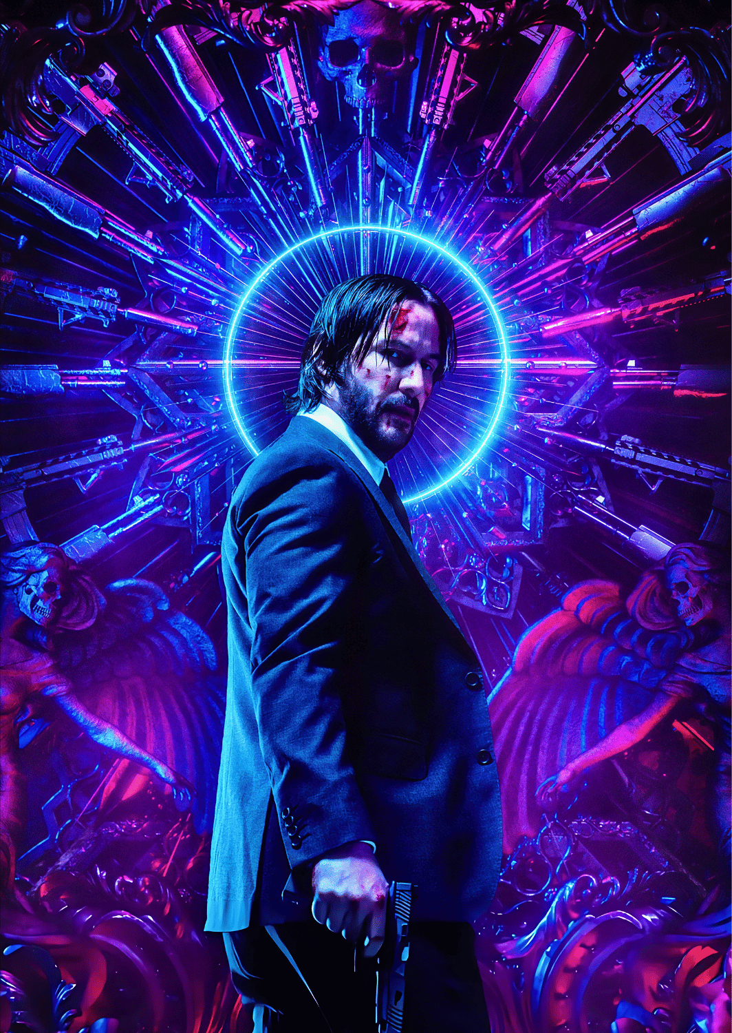 C107 - JW Metal Poster by Alumenarc