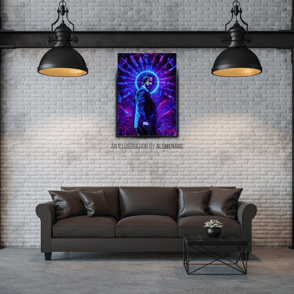 C107 - JW Metal Poster by Alumenarc