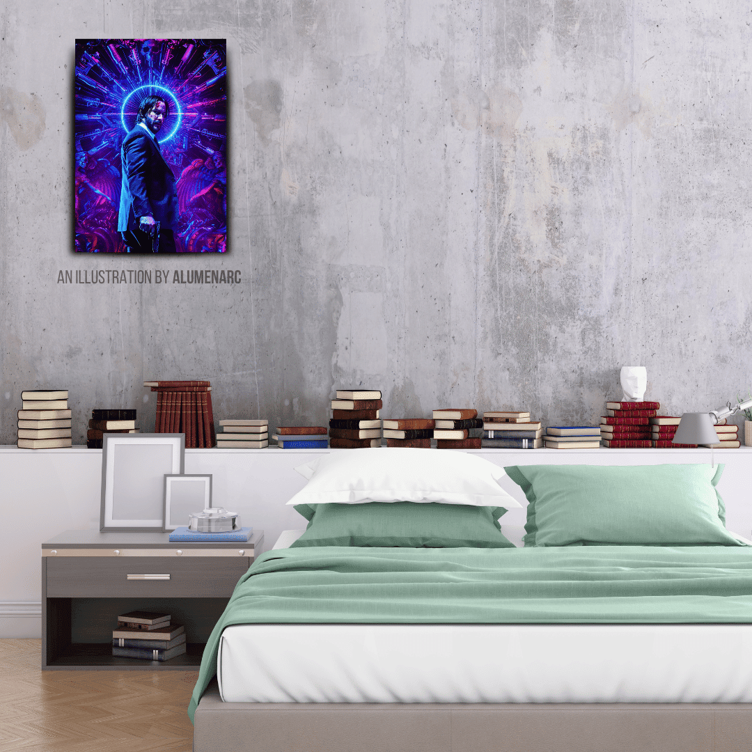 C107 - JW Metal Poster by Alumenarc