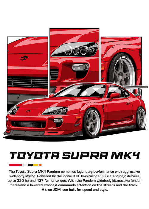 C112 - Supra Metal Poster by Alumenarc