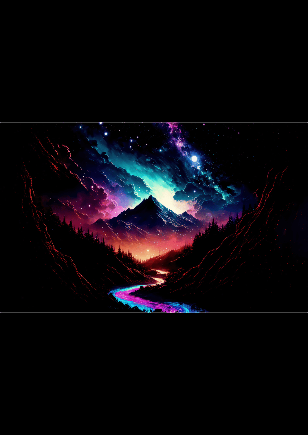 CA051 - Galaxy Metal Poster by Alumenarc