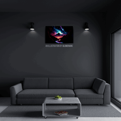 CA051-Galaxy Metal Poster by Alumenarc