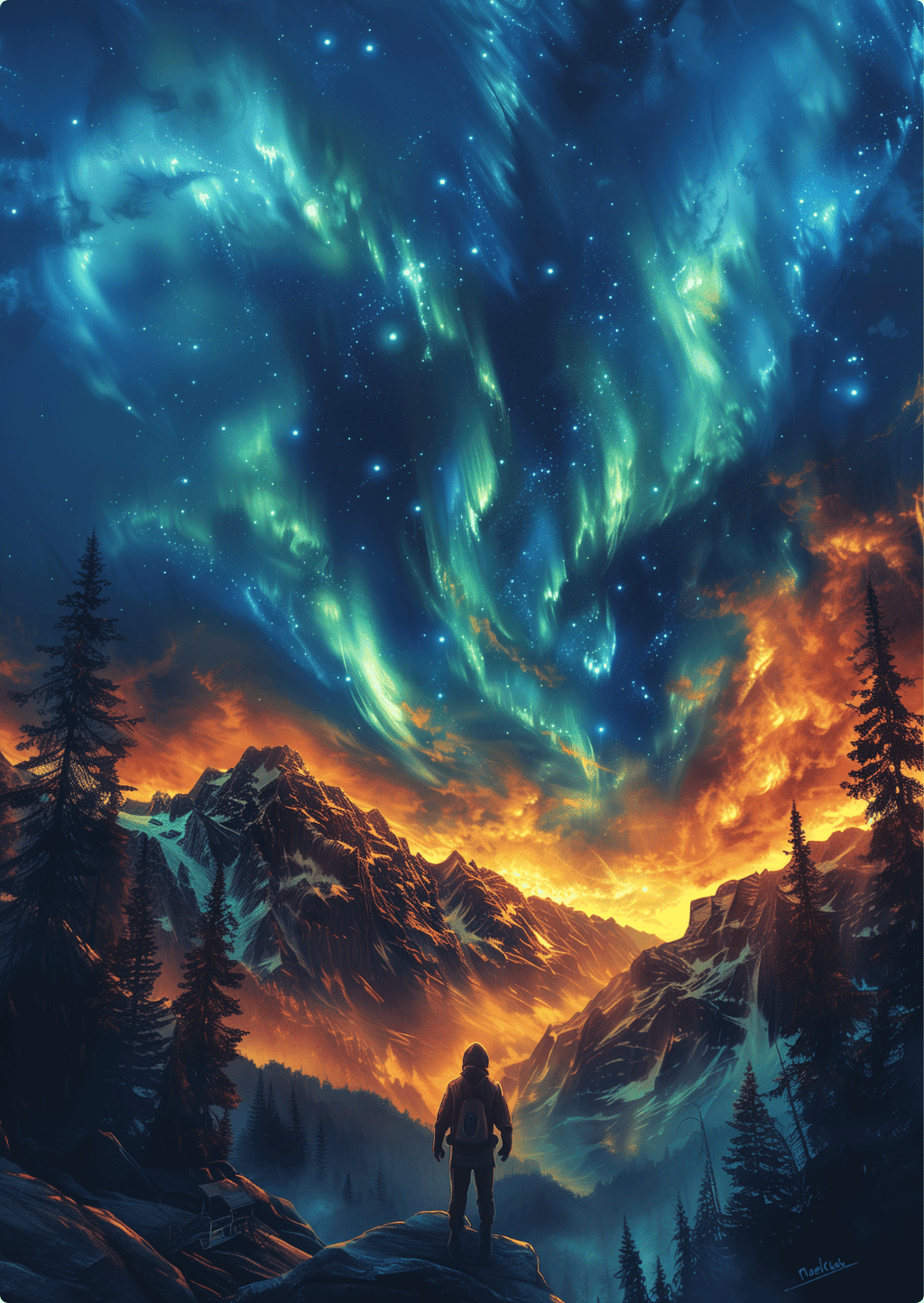 CA064 - SE Metal Poster by Alumenarc